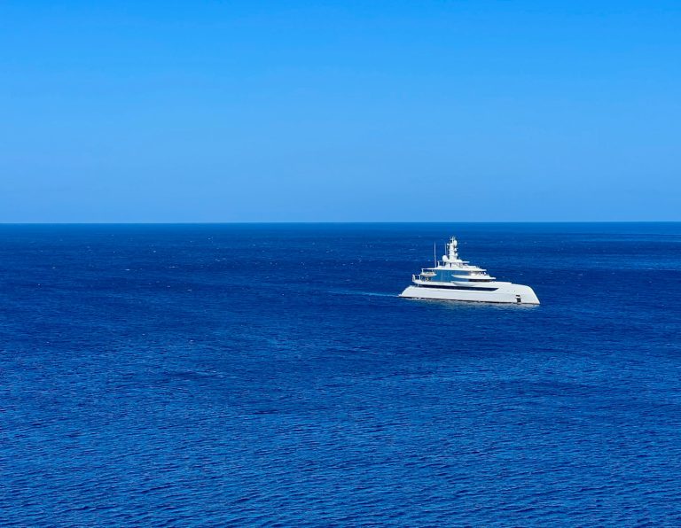 yacht open sea