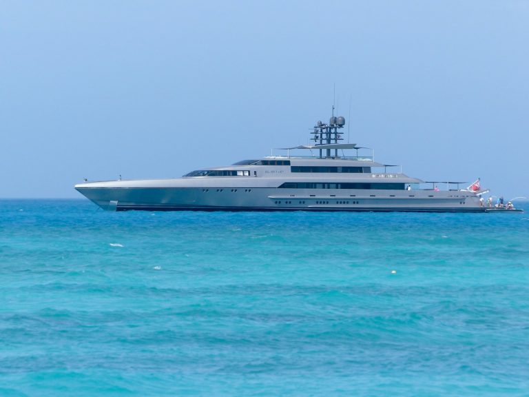 yacht turquoise